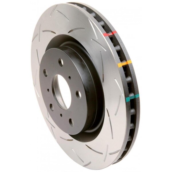 Dba Rear T3 Slotted 4000 Series Rotor for 2016 Plus Chevrolet Camaro SS G6 Series 6.2L V8 43111S - main